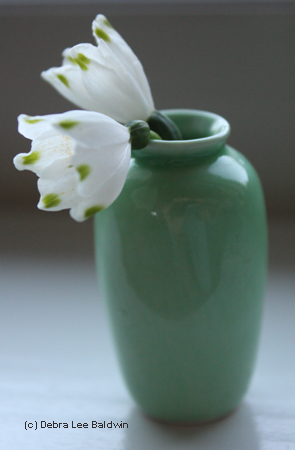 Celadon vase