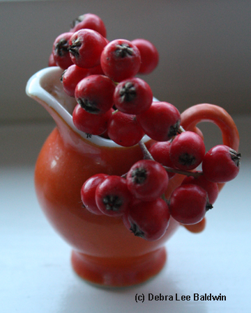 Orange vase